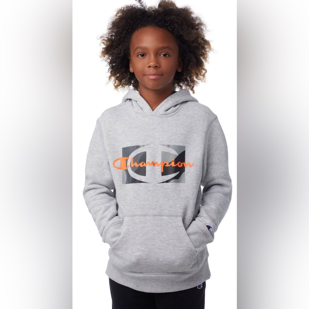 Champion Long Sleeve T-Shirt Hoodie Size Medium (10-12) NWT